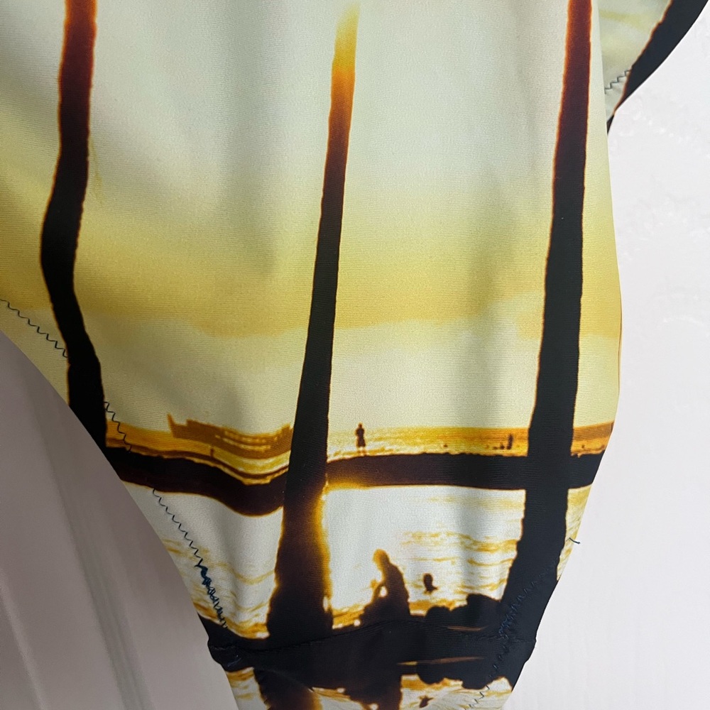 Onepiece Swimsuit Pack- Sunset Gradient / Palm Print / Iridescent (Pack of 3) - Picture 3 of 10